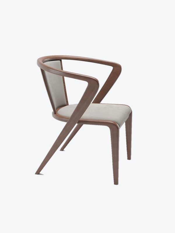 Curved Back Rest Chair