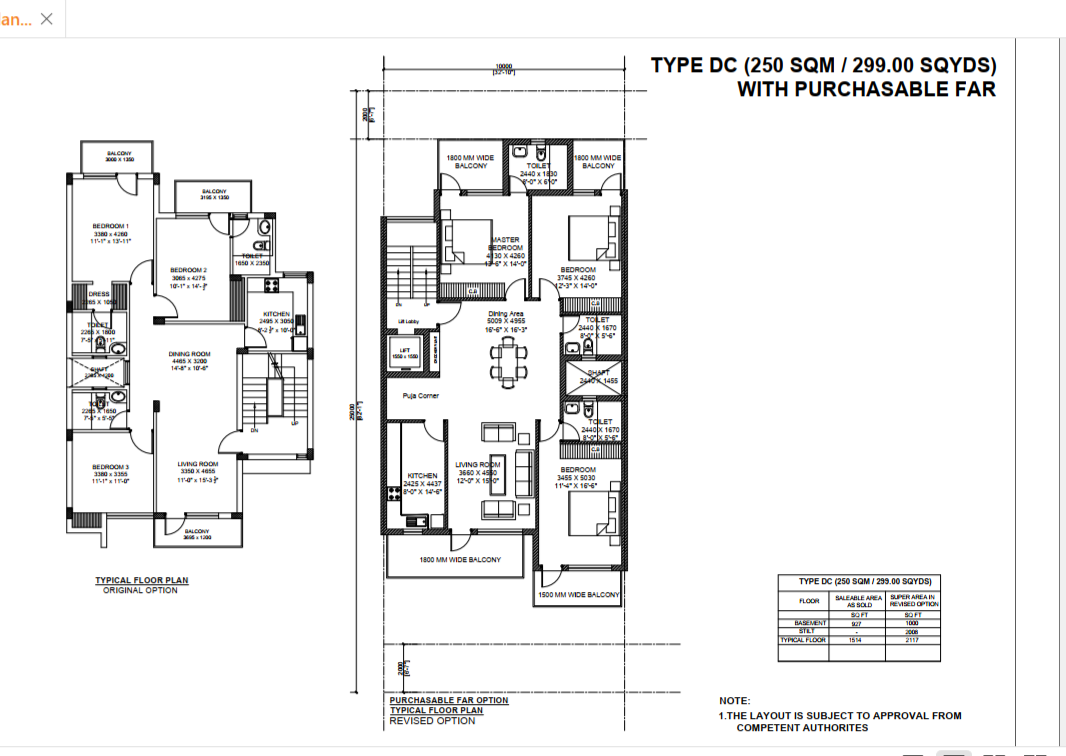 ANTHEA FLOORS PLAN